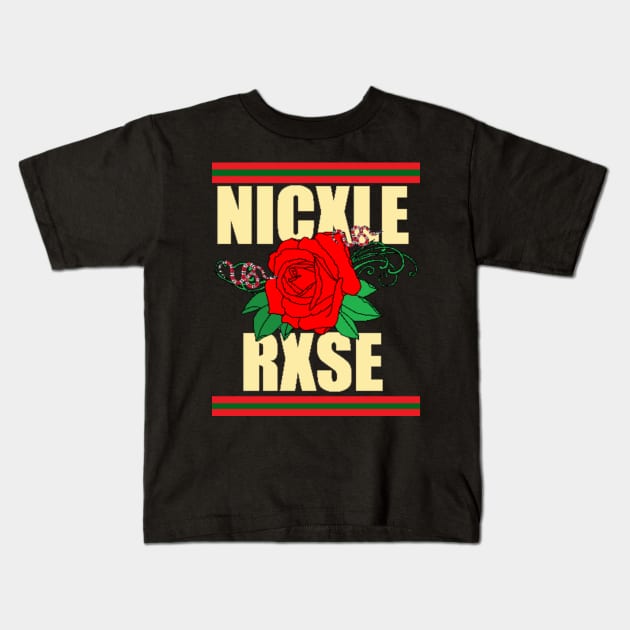 NICOLE ROSE ''GUCCI'' Kids T-Shirt by KVLI3N